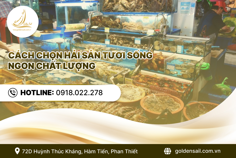 Cách chọn Hải Sản tươi sống ngon chất lượng